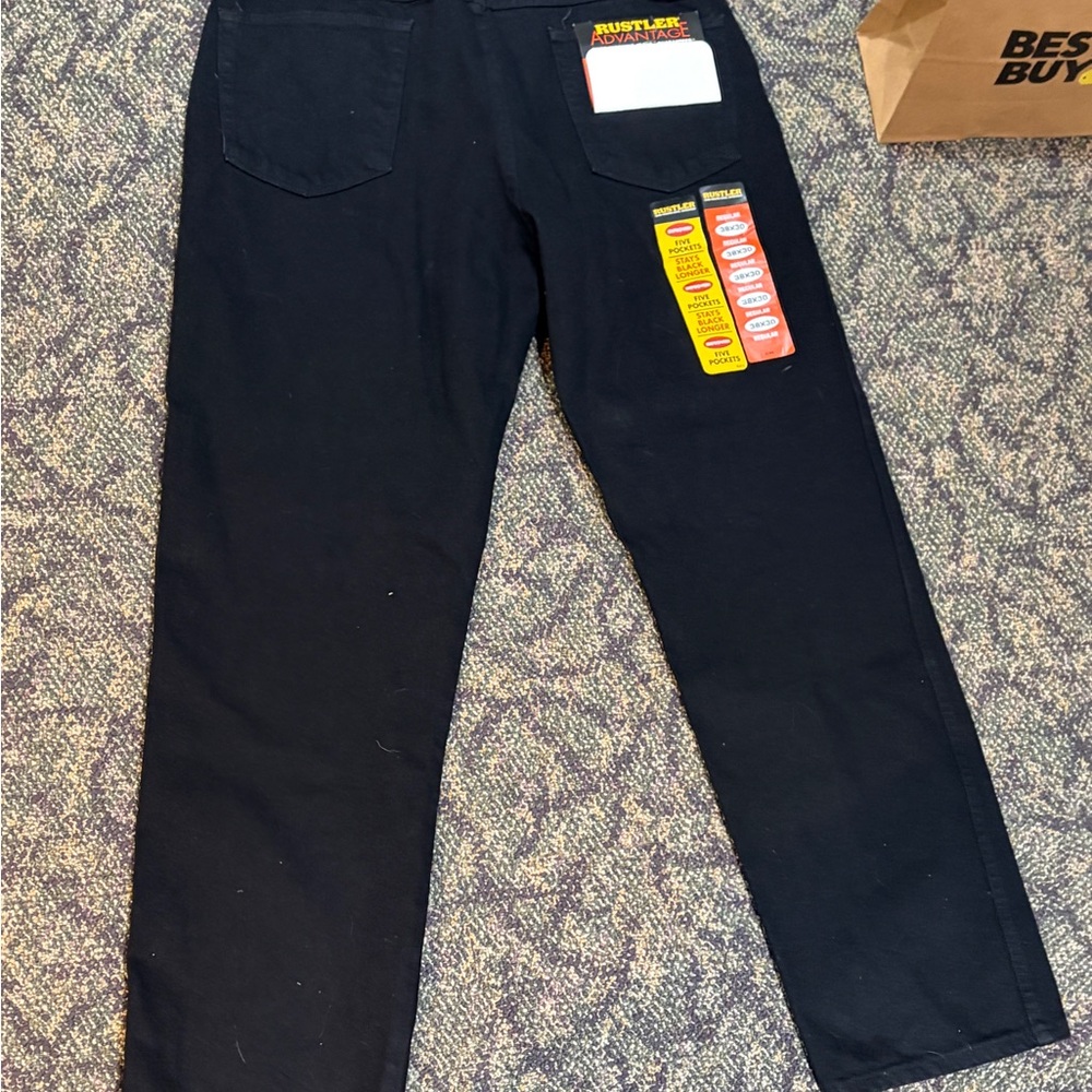 Rustler Men's Dark Jeans